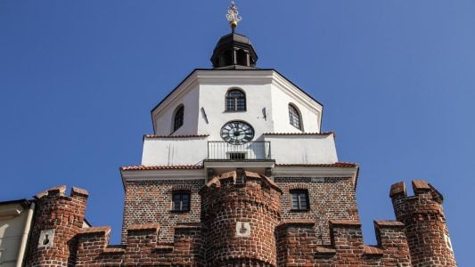 Zegar na Bramie Krakowskiej
