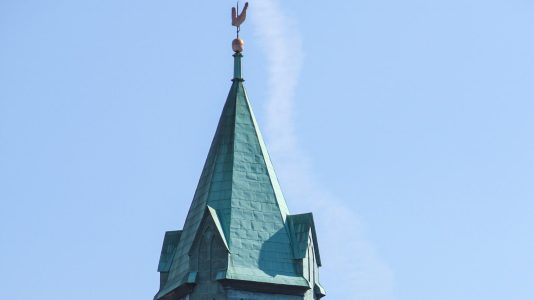 Kogucik na Wieży Trynitarskiej