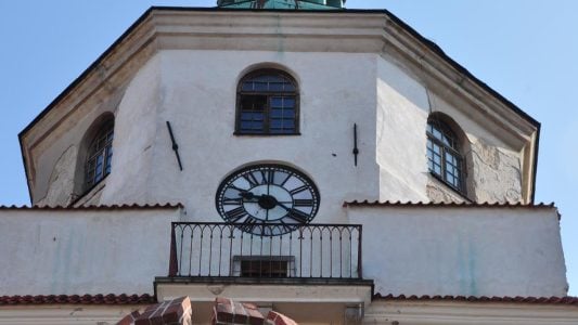Zegar na Bramie Krakowskiej
