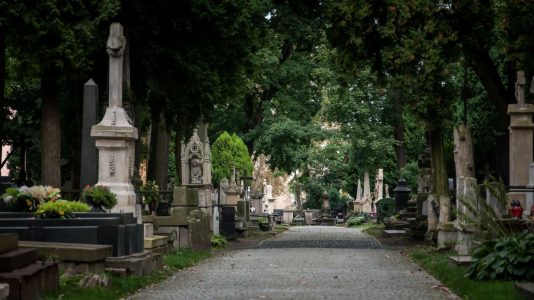 Graveyard by the Lipowa Street